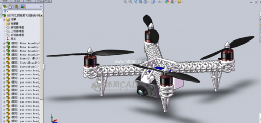 3D打印之四旋翼飛行器 從模型設計到創新應用