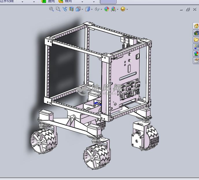 Explosion (EOD) Robot Design Model